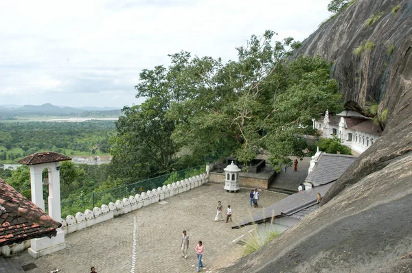 Templo cueva budista en Dambulla en Sri Lanka —  Fotos de Stock