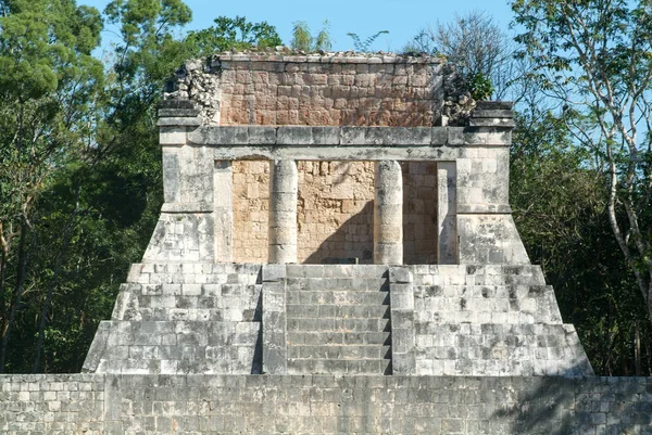 Maya pyramid av Barbado i Chichen Itza — Stockfoto