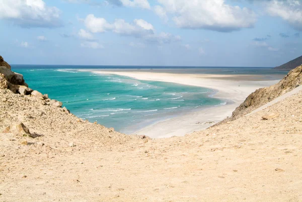 Pláž Qalansiya, Jemen — Stock fotografie