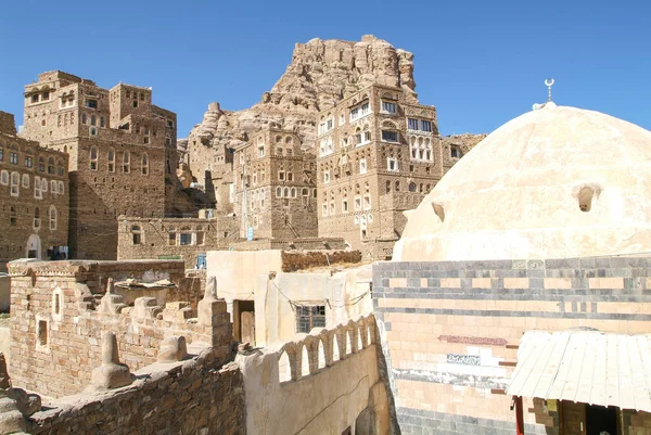 The village of Thula on Yemen — Stock Photo, Image