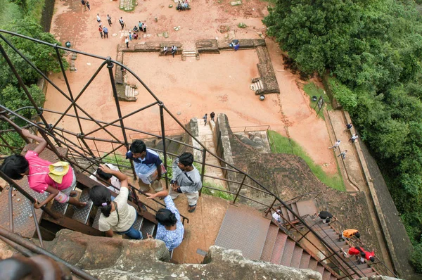 La fortaleza rocosa de Sigiriya en Sri Lanka —  Fotos de Stock