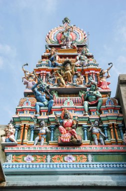 Sri Muthumariamman Kovil hindu Tapınağı'nda Matale