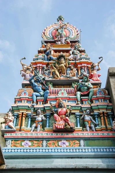 Świątyni hinduskiej Sri Muthumariamman Kovil w Matale — Zdjęcie stockowe