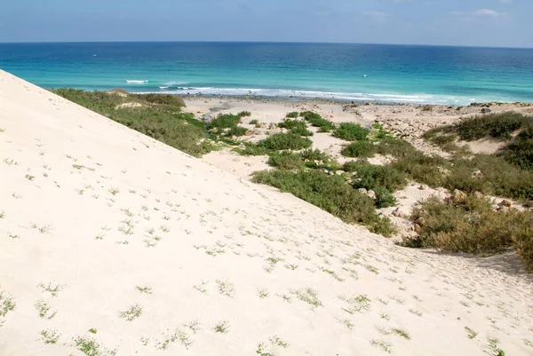 Arher pláž na ostrově Socotra, Jemen — Stock fotografie