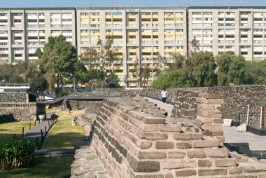 Üç kültür Meydanı'Tlatelolco - Mexico City, Meksika