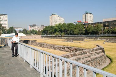 Üç kültür Meydanı'Tlatelolco - Mexico City, Meksika