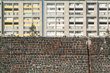 Üç kültür Meydanı'Tlatelolco - Mexico City, Meksika