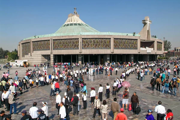 Basilica of Our Lady of Guadalupe at Mexico City, Mexico — Stock Photo, Image