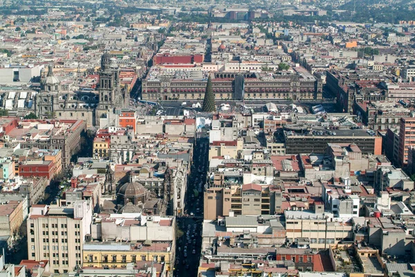 Vista aérea da Cidade do México — Fotografia de Stock