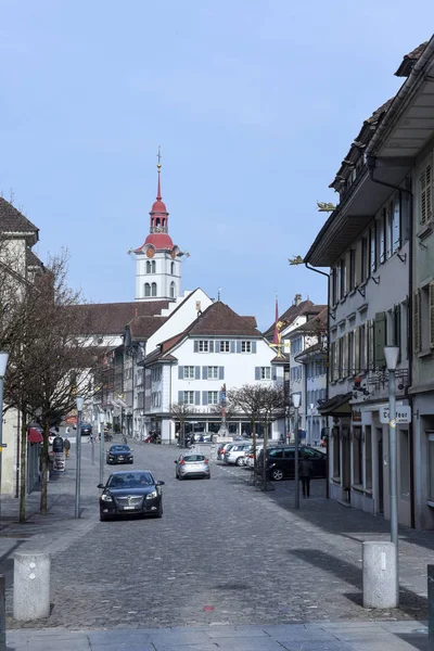 Le village de Sursee en Suisse — Photo