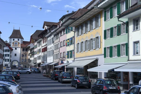 Vesnice Willisau na Švýcarsko — Stock fotografie