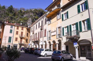 Valsolda, İtalya belediyesinde San Mamete Köyü