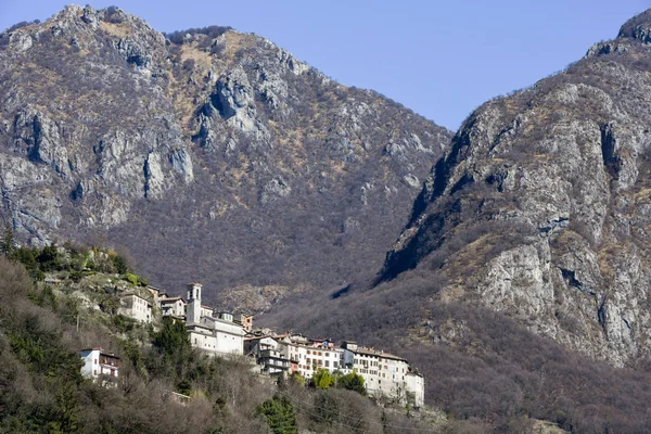 San Mamete χωριό του Δήμου Valsolda — Φωτογραφία Αρχείου