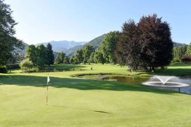 Magliaso golf sahasında