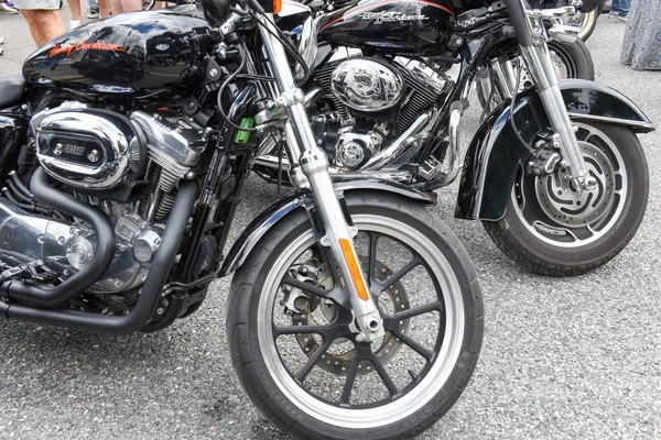 Harley Davidson Motosiklet, Lugano İsviçre Harley günde