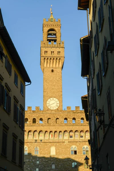 Palazzo vecchio, das Rathaus von Florenz — Stockfoto