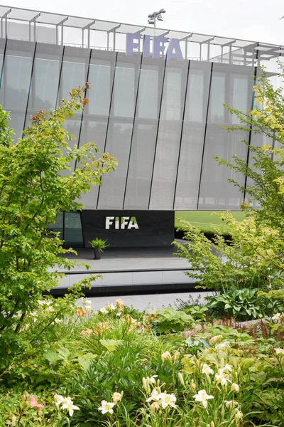 Έδρα της Fifa στη Ζυρίχη στην Ελβετία — Φωτογραφία Αρχείου