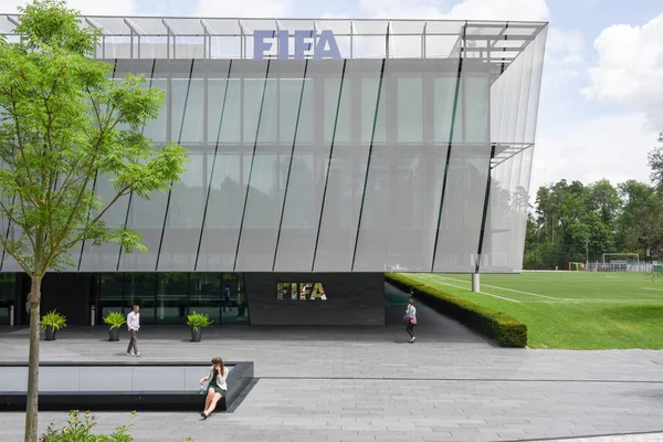 Έδρα της Fifa στη Ζυρίχη στην Ελβετία — Φωτογραφία Αρχείου