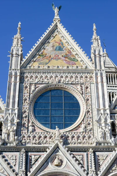 Détail de la cathédrale de Sienne — Photo