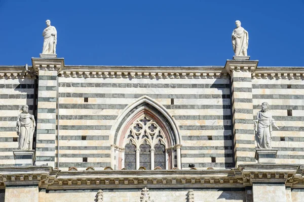 Detalhe da catedral em Siena — Fotografia de Stock