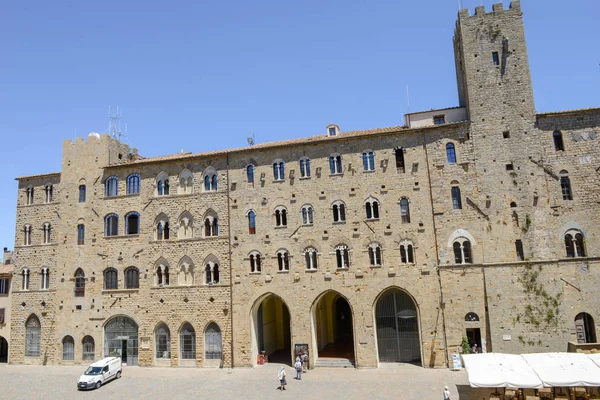 El casco antiguo de Volterra en Italia — Foto de Stock