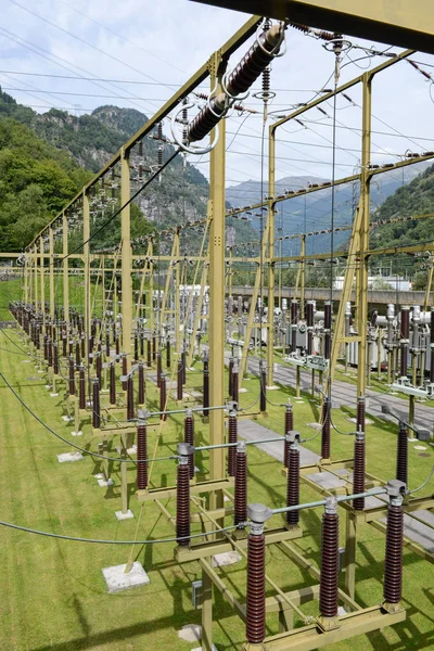 Elektrownia, wytwarzania energii elektrycznej z elektrowni — Zdjęcie stockowe