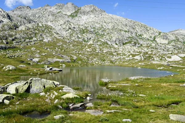 Dağ manzara Gotthard pass