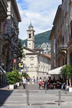 Şehir merkezinde lüks tesis, Lugano, S St Rocco Kilisesi