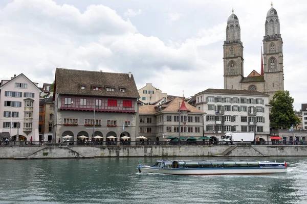 Pusat kota tua Zurich — Stok Foto