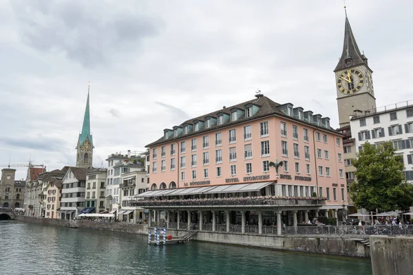 Pusat kota tua Zurich — Stok Foto