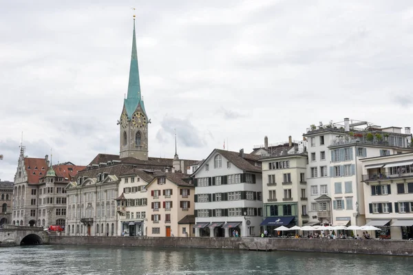 Pusat kota tua Zurich — Stok Foto