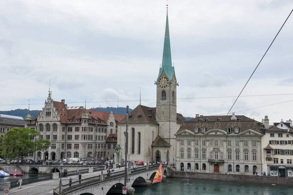 The old city center of Zurich — Stock Photo, Image