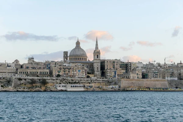 Malta Valletta görünümünü — Stok fotoğraf