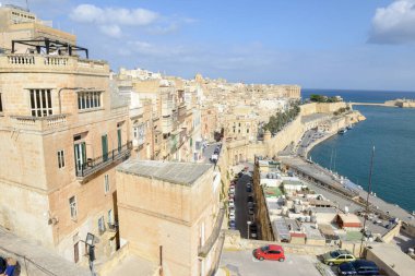 At La Valletta, Malta sermaye şehir görüntülemek