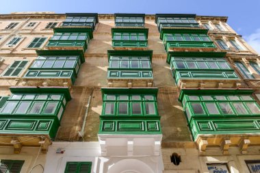 Valletta, Malta tipik gallarijas