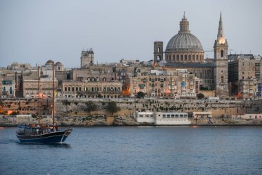 Valletta, Malta sermaye şehir görünümünü