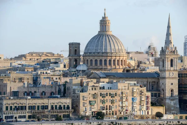 Vue de La Valette, la capitale de Malte — Photo