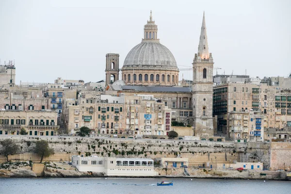 Valletta, Malta sermaye şehir görünümünü — Stok fotoğraf