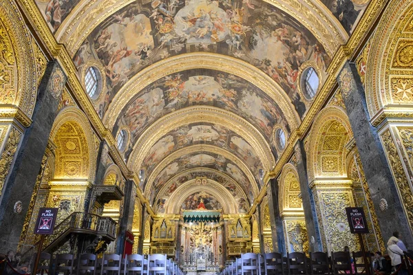 バレッタの聖ヨハネ大聖堂 — ストック写真