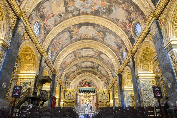 St John's co-Cathedral v Vallettě — Stock fotografie
