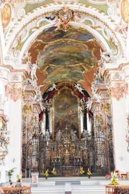 Einsiedeln abbey İsviçre iç