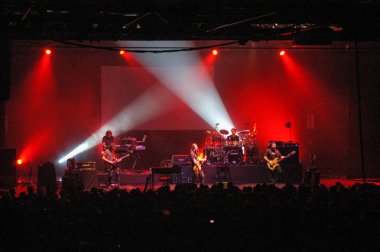 Progresif rock grup Porcupine Tree Milano, canlı konser 