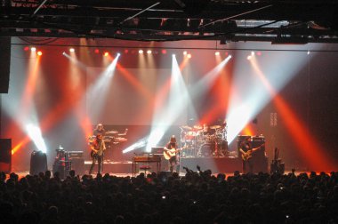 Progresif rock grup Porcupine Tree Milano, canlı konser 