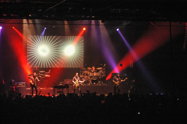 Live koncert progressive rockové skupiny Porcupine Tree Milano — Stock fotografie