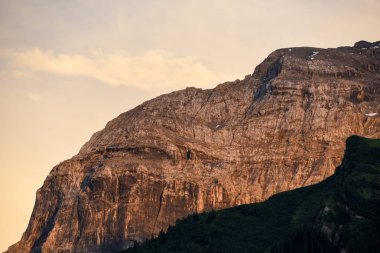 Mount Hanen Engelberg İsviçre üzerinde