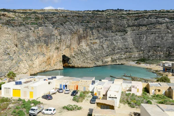 Ostrov Gozo vnitrozemské moře na Maltě — Stock fotografie