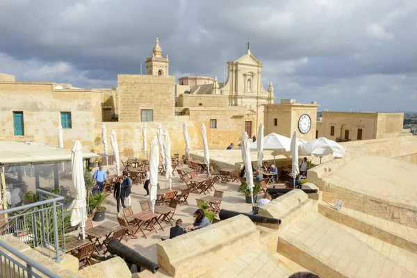 Victoria Gozo Adası, Malta görünümünü — Stok fotoğraf