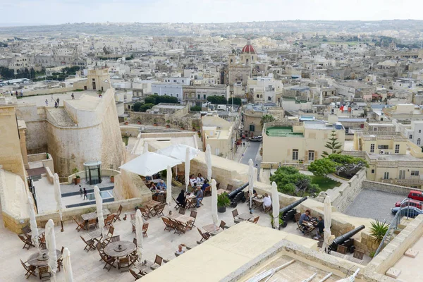 View of Victoria on Gozo island, Malta — Stock Photo, Image