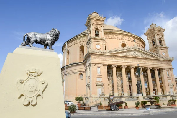 Chiesa dell'Assunzione della Madonna a Mosta, Malta — Foto Stock