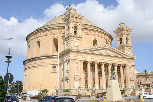 Our Lady Mosta, Malta varsayımı Kilisesi — Stok fotoğraf